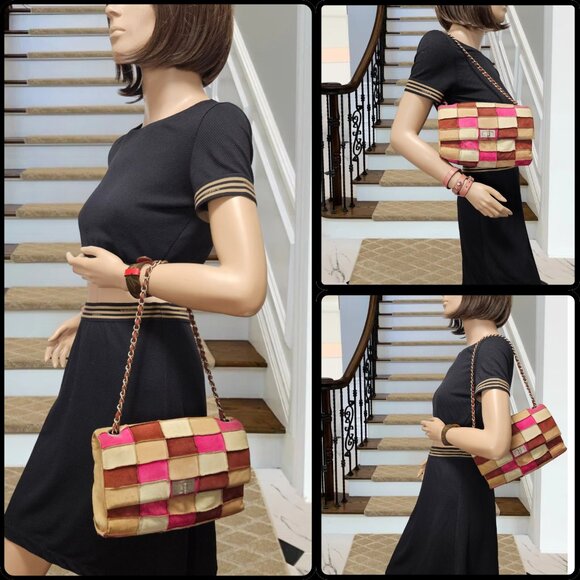 Chanel Suede Patchwork Reissue Shoulder Bag - Picture 17 of 17